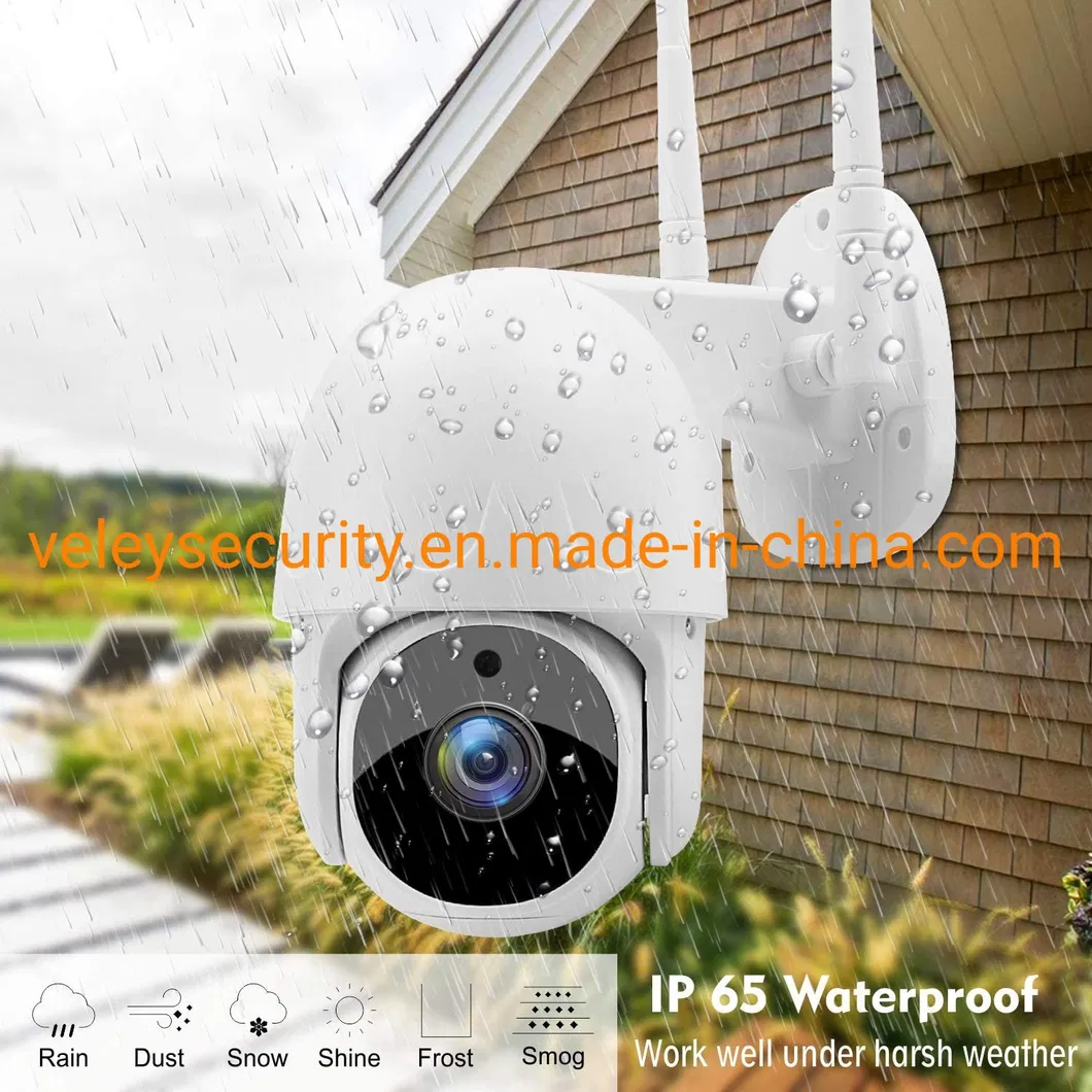 Good Quality Tuya APP Waterproof Smart Wireless Camera WiFi CCTV Camera CCTV Video HD Mini PTZ Dome for Home Security and Outdoor Use