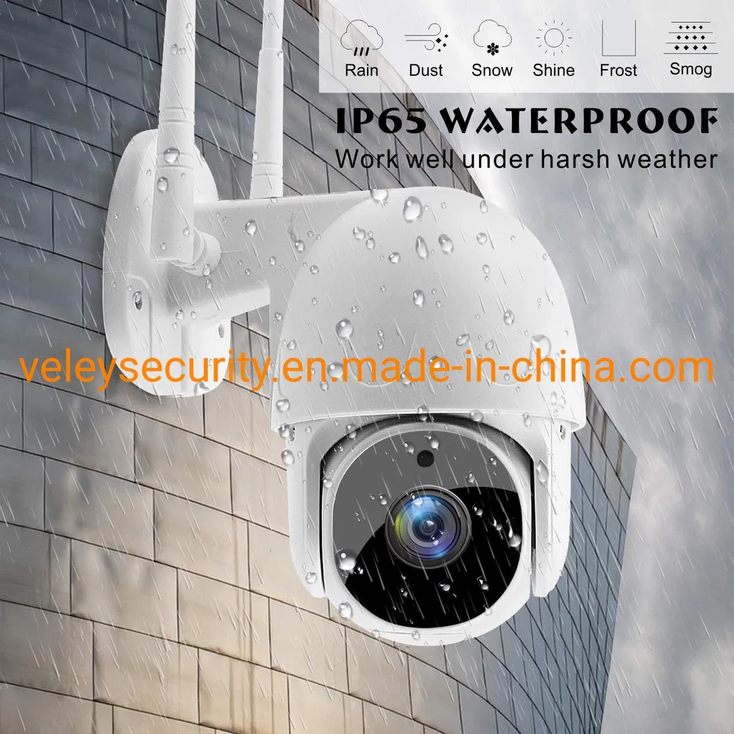 Good Quality Tuya APP Waterproof Smart Wireless Camera WiFi CCTV Camera CCTV Video HD Mini PTZ Dome for Home Security and Outdoor Use