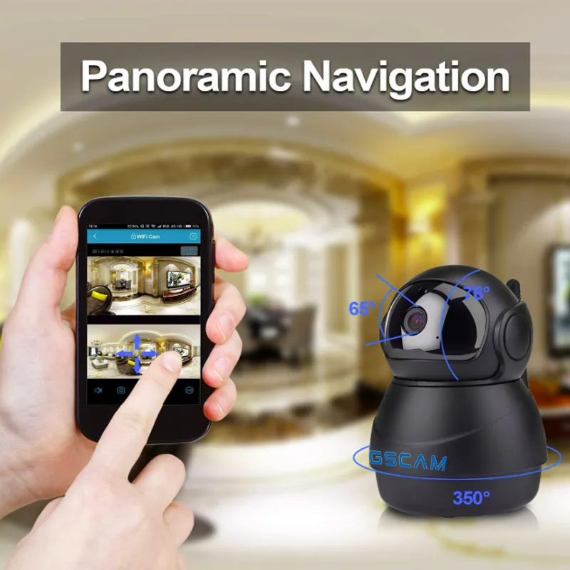 Gscam 1080P WiFi Camera for Home Security