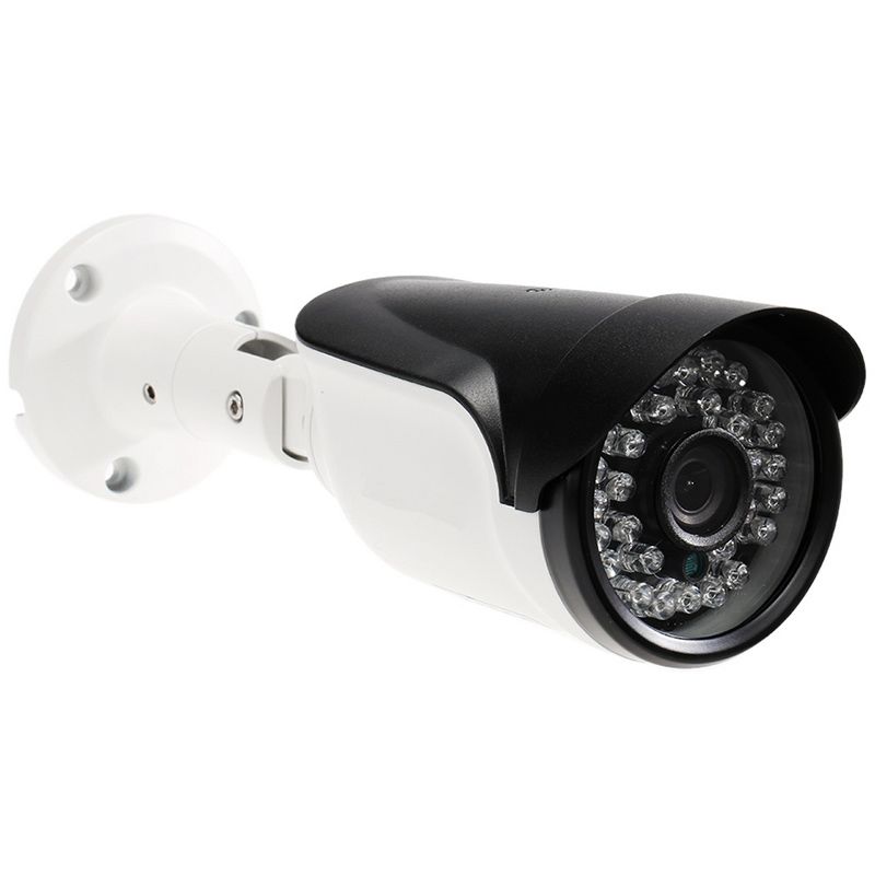 H. 265 Top10 CCTV 2.0MP Surveillance IR Bullet IP Camera with 2.8-12mm Lens