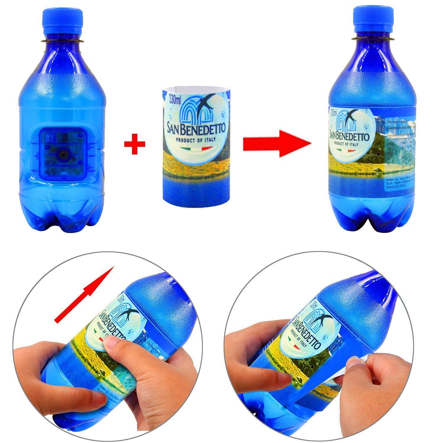 HD 1080P Driking Bottle Camera DVR Surveillance Bottle Camcorder Motion Detection