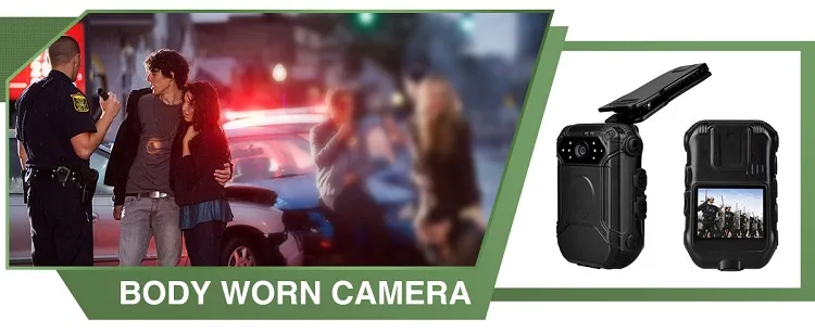 HD 1296p Portable Night Vision Video Camera Recorder Police Surveillance Body Worn Camera