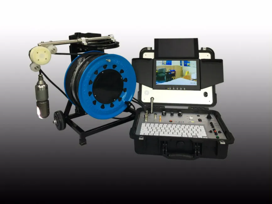 HD 360 Degree Rotation Water Well Inspection Camera with Waterproof 10bars