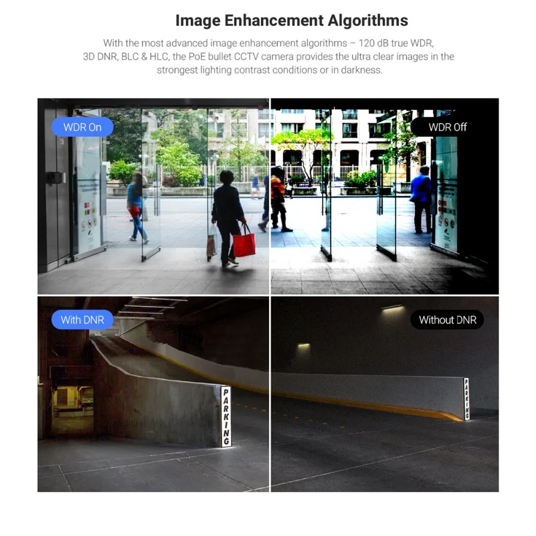 Hikvision Protocol Hicotek Colorvu Video Warm Light Full Color Night Vision Surveillance Security CCTV IP WDR Camera