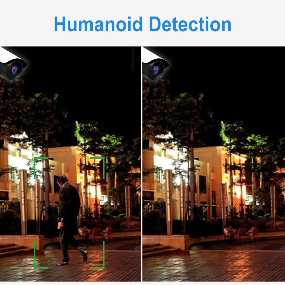 Hikvision Protocol Hicotek Colorvu Video Warm Light Full Color Night Vision Surveillance Security CCTV IP WDR Camera