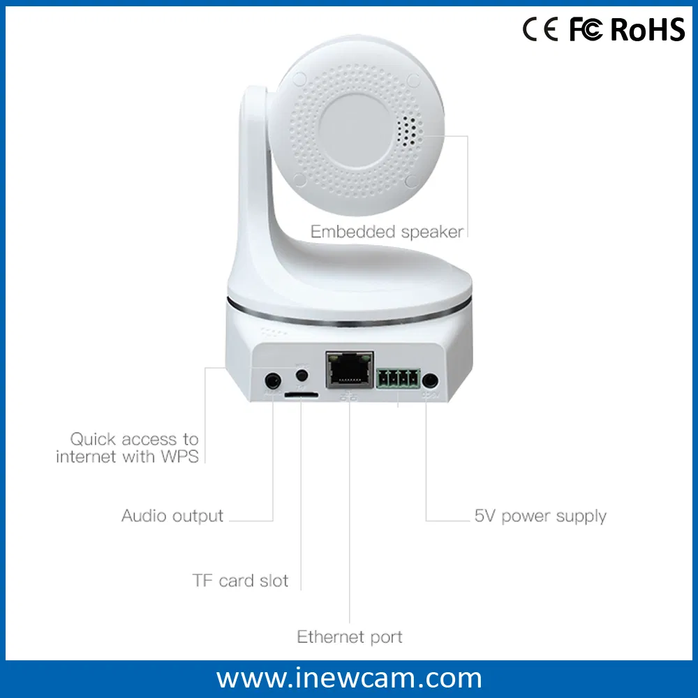 Home Security HD Pan Tilt Motion Detection WiFi IP camera