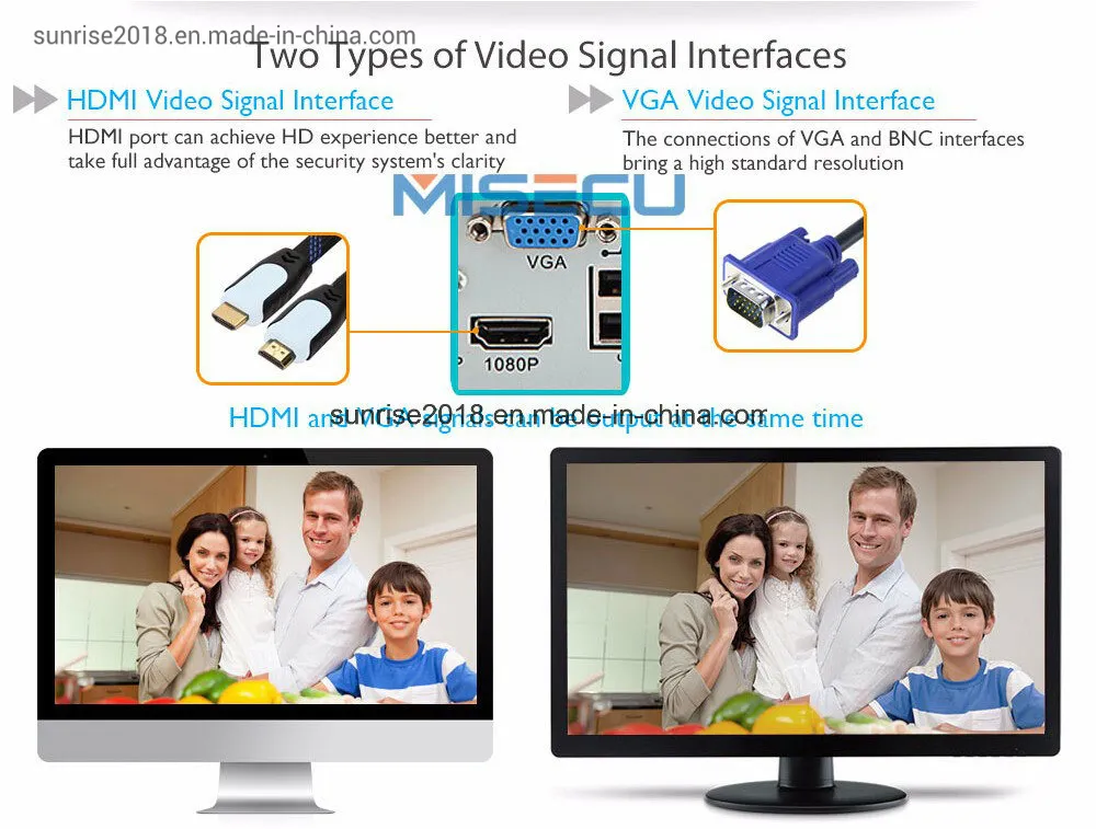 Home Waterproof Security Camera CCTV Complete Kit Systems