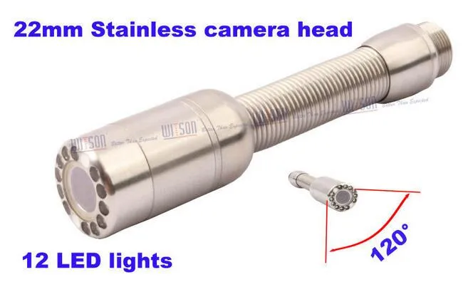 Hot Sale! Witson 22mm Stainless Camera for Pipe Camera