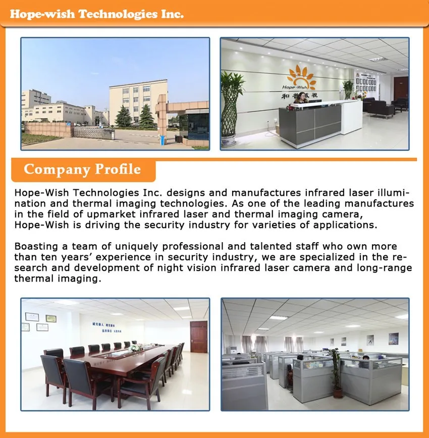 Long Range Security Camera HD Dual Lens Vox Sensor Thermal Camera