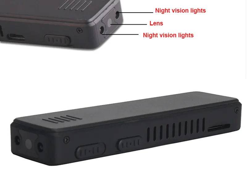 Mini Body Camera 1080P Infrared Light Night Vision Camcorder