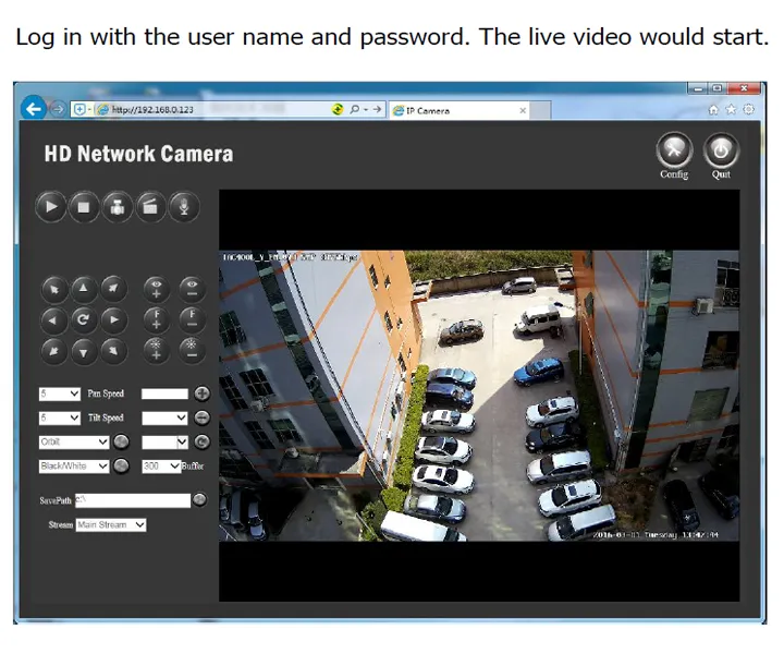 New 5MP IP Network Bullet Camera