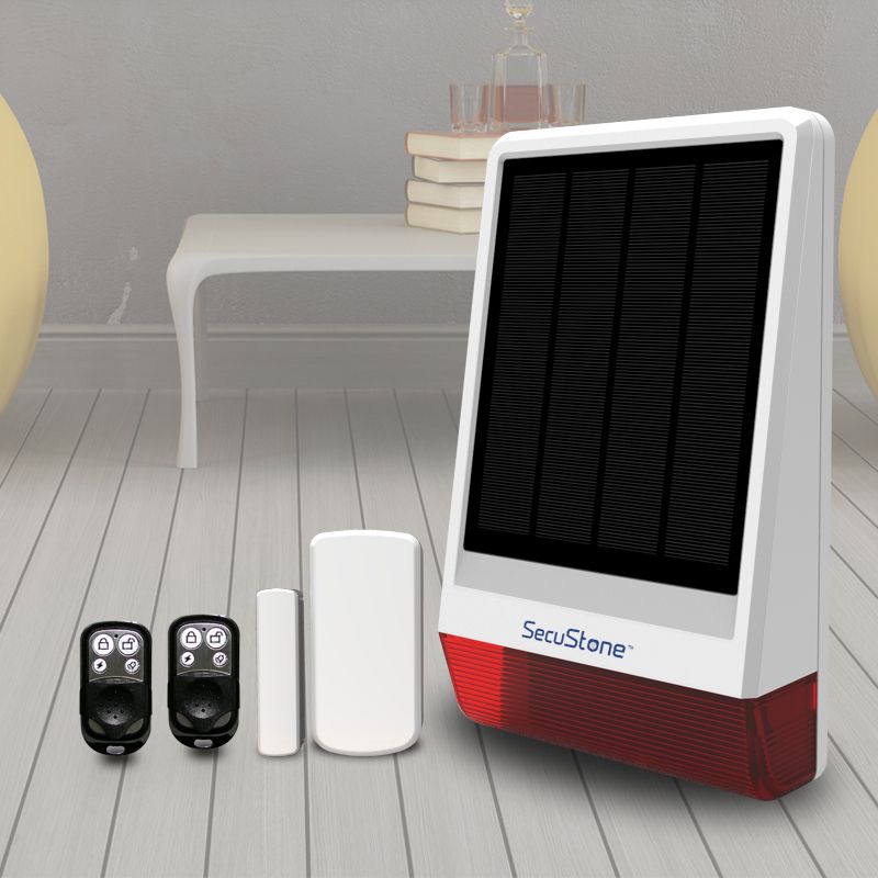 Only Supplier of GSM Outdoor Flash Solar Siren Alarm