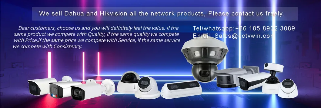 Original Dahua 8MP 4K IP Security Surveillance Camera CCTV Suppliers Ipc-Hdw2831TM-as-S2