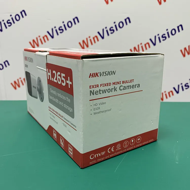 Original Hikvision 4MP Bullet Poe Surveillance Security IP CCTV Camera Supplier Ds-2CD1043G0-I