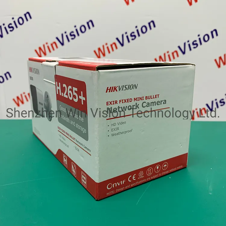 Original Hikvision 4MP Bullet Poe Surveillance Security IP CCTV Camera Supplier Ds-2CD1043G0-I