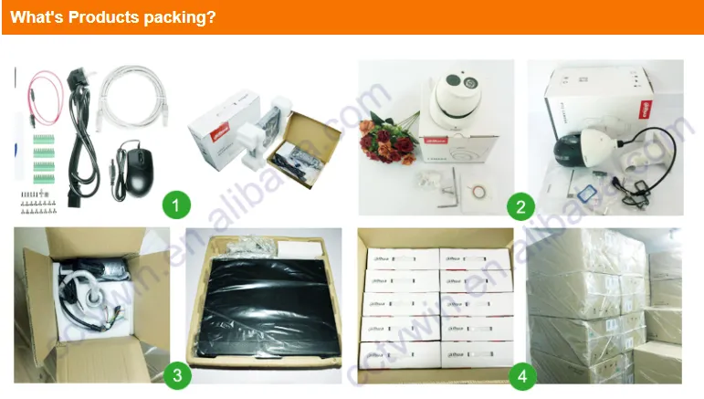 Outdoor 150m IR Distance Long Range CCTV Camera SD6c225u-Hni Dahua Dome 2MP 25X Starlight Auto Tracking IP PTZ Camera