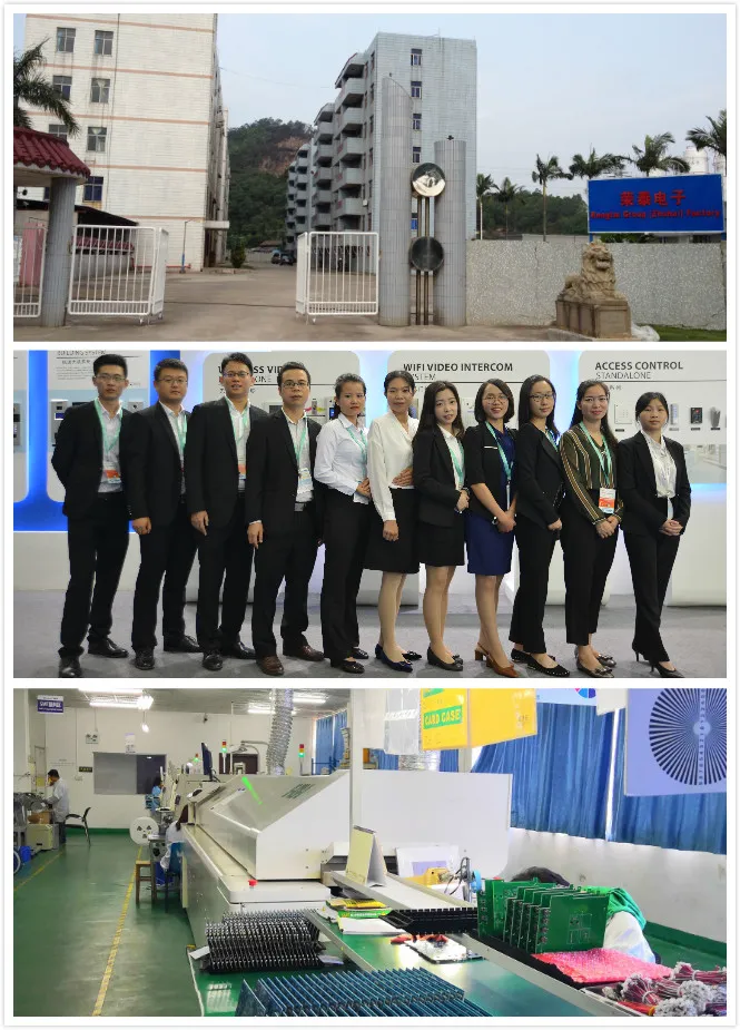 Outdoor Station in 4 Wires Villa System (security product, video doorphone, outdoor station)
