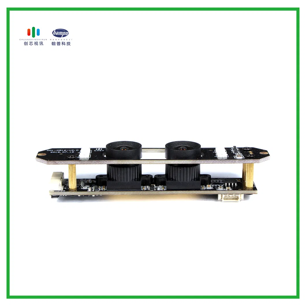 PC Camera Module Synchronized Dual Lens USB Camera 1080P HD IR/RGB Webcam