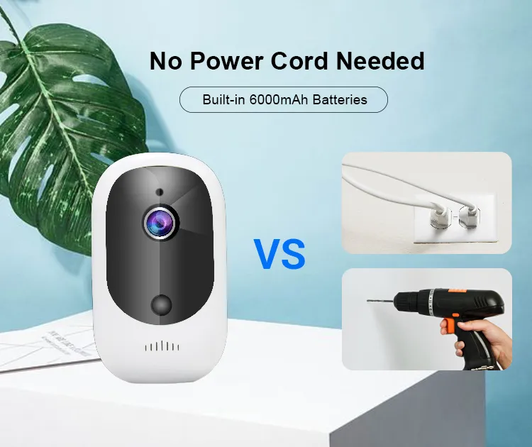 PIR Detection Digital Network 2MP Wireless Video Camera for Distributor