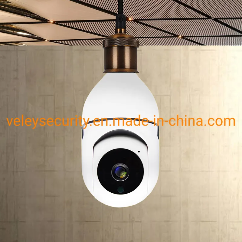 Promotion 2inch E27 Lamp Bulb Camera CCTV Bulb CCTV Camera Dual Light USD21 Tuya APP