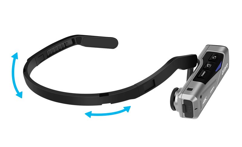 Remote Hand Free Head Action 4K Mini DV Camera Consumer Camcorders with Earphone WiFi