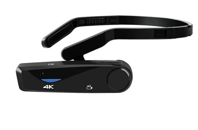 Remotehand Free Head Action 4K Mini DV Camera Consumer Camcorders with Earphone WiFi