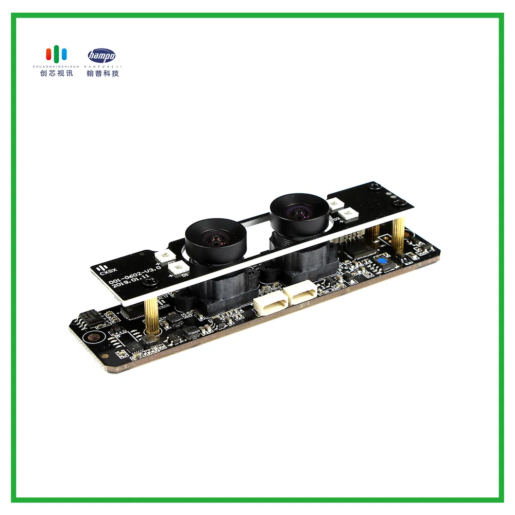 RGB+IR USB 2.0 CMOS Dual Lens Camera Module
