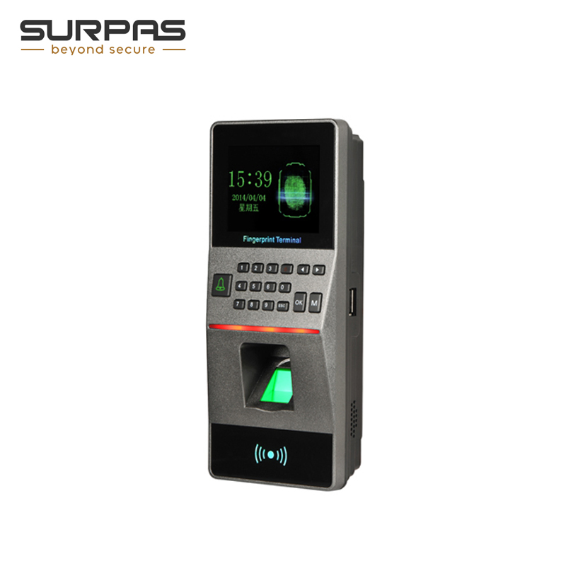 RS485 or TCP/IP or USB Fingerprint Time Attendance Support Read Em or MIFARE Card