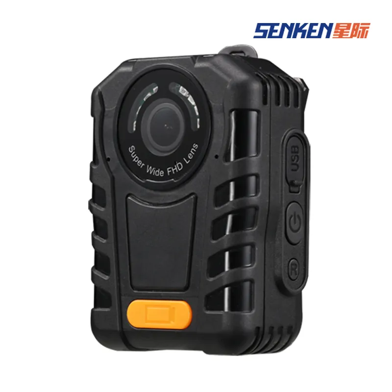 Security IP CCTV Body Camera Support One-Button-Recording