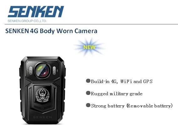Security Surveillance Police Body Camera with 4G Digital Camera
