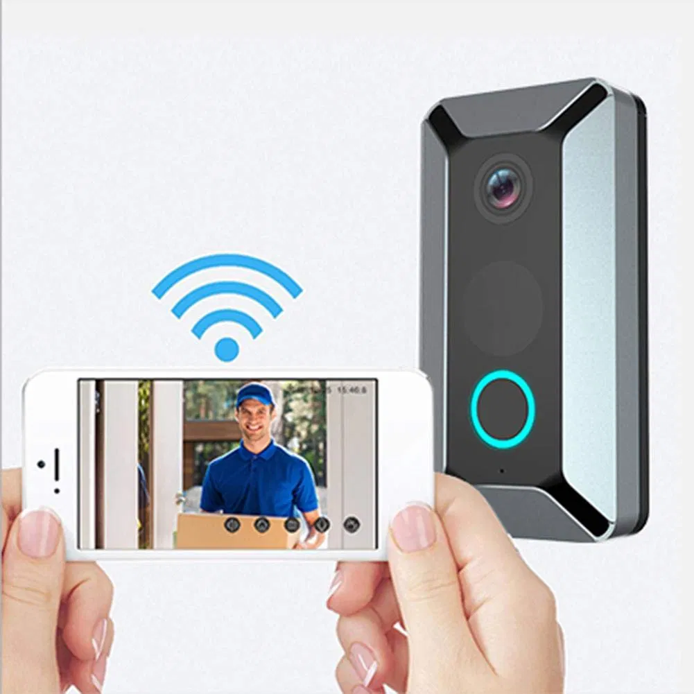 Security WiFi Doorbell Remote Video Voice Phone Monitoring