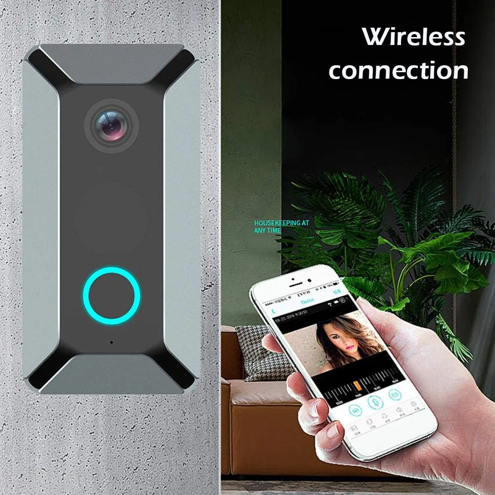 Security WiFi Doorbell Remote Video Voice Phone Monitoring