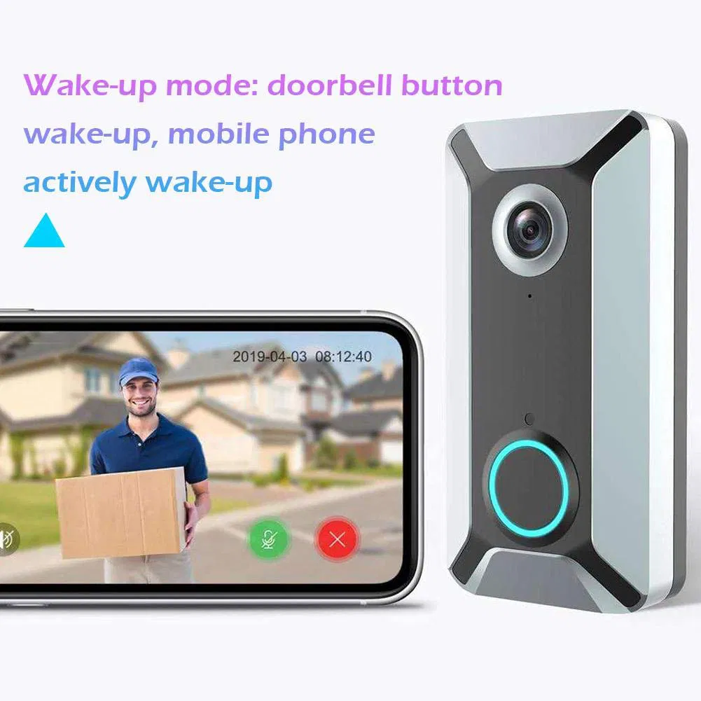 Security WiFi Doorbell Remote Video Voice Phone Monitoring