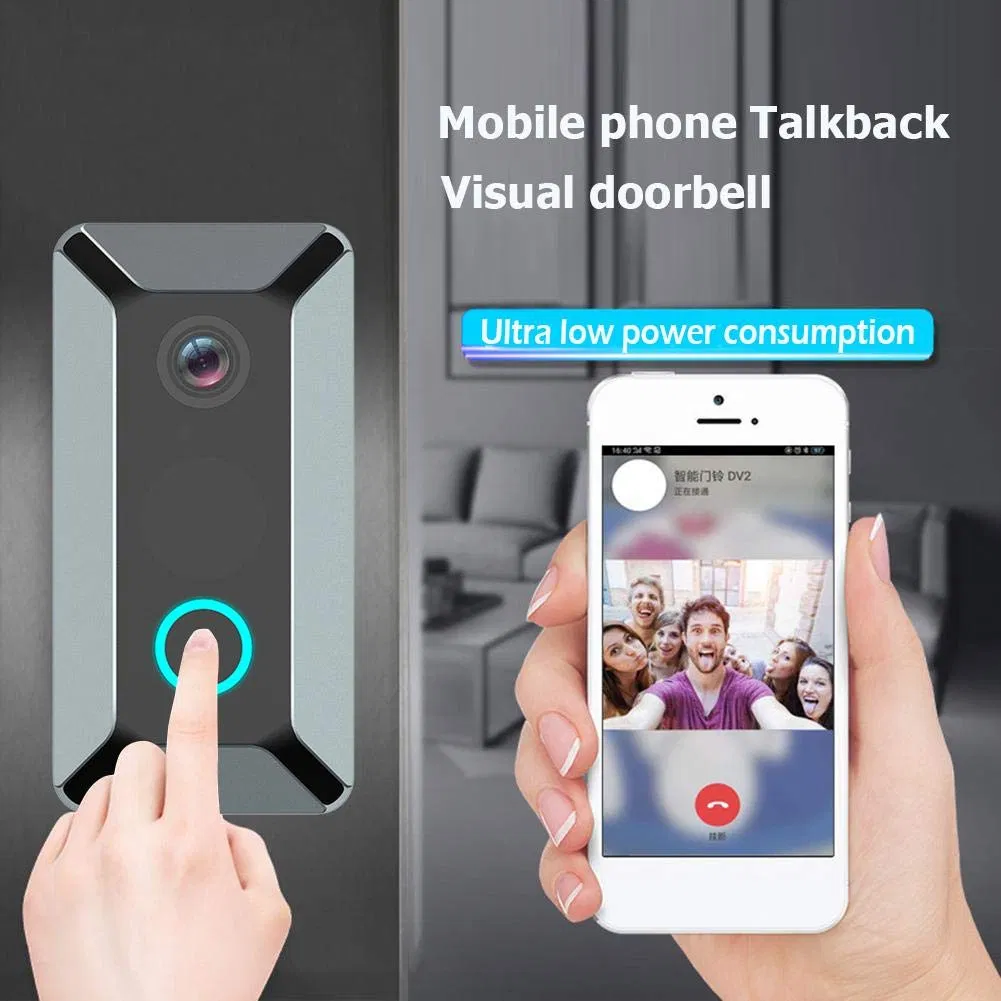 Security WiFi Doorbell Remote Video Voice Phone Monitoring