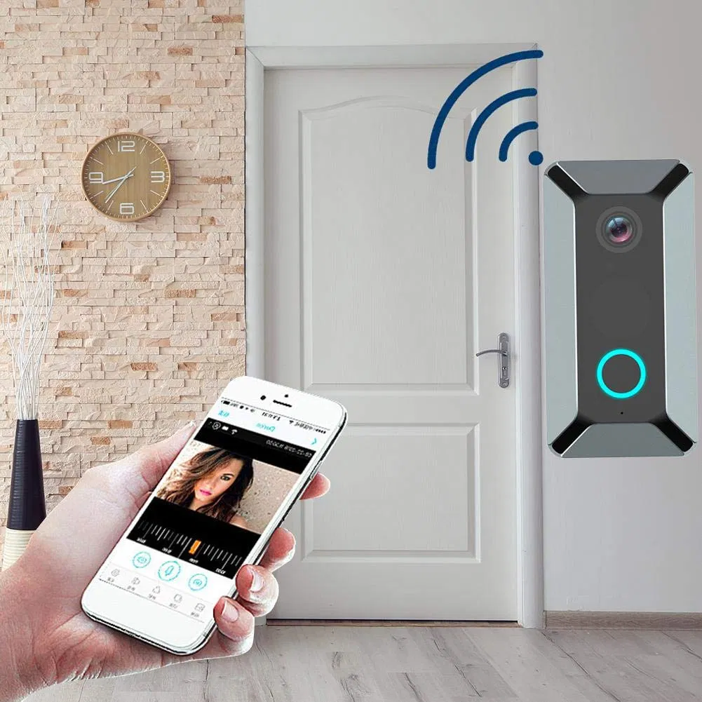 Security WiFi Doorbell Remote Video Voice Phone Monitoring