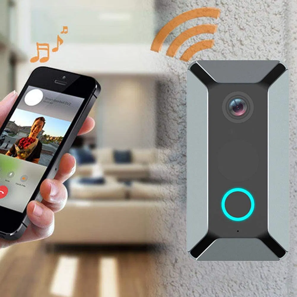 Security WiFi Doorbell Remote Video Voice Phone Monitoring