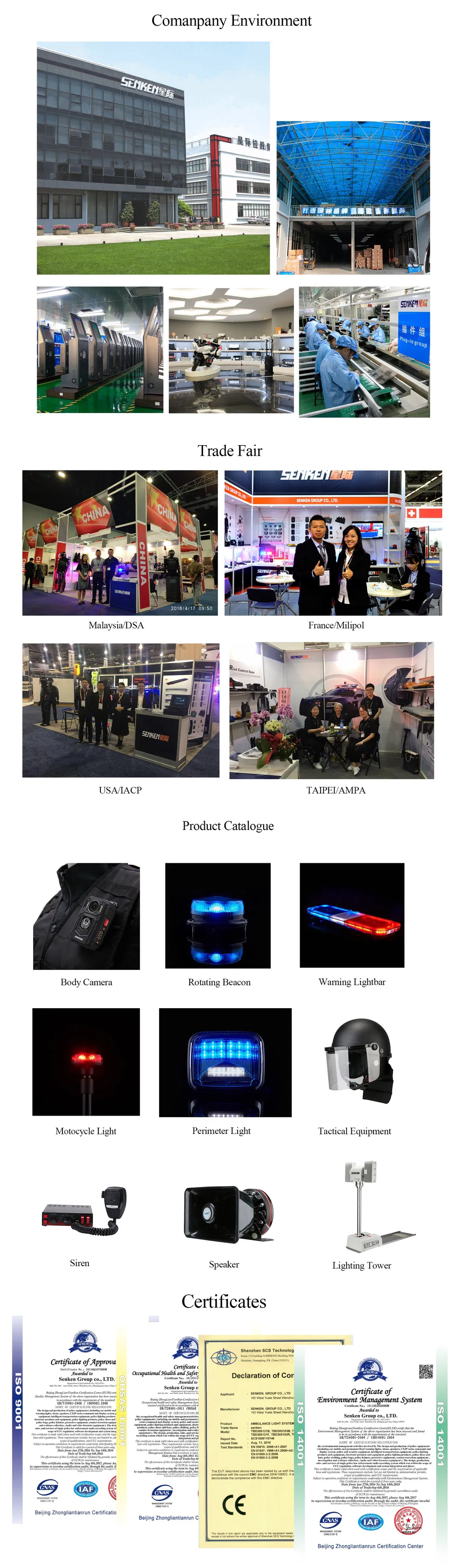 Signal Equipment Wireless Super HD Police Body Camera with GPS&GPS