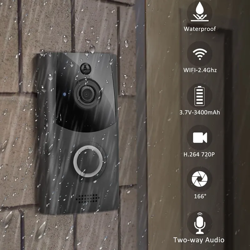 Smart WiFi Video Interphone Camera Intercom Night Vision