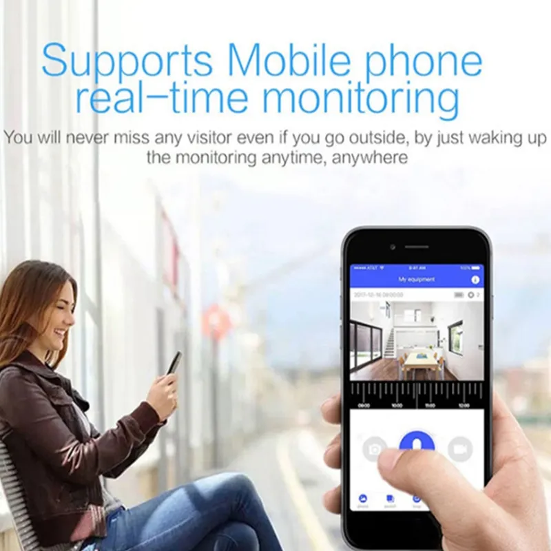 Smart WiFi Video Interphone Camera Intercom Night Vision