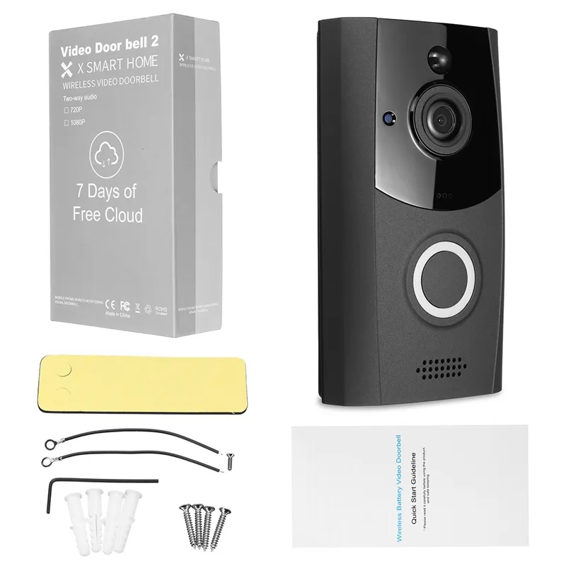 Smart WiFi Video Interphone Camera Intercom Night Vision