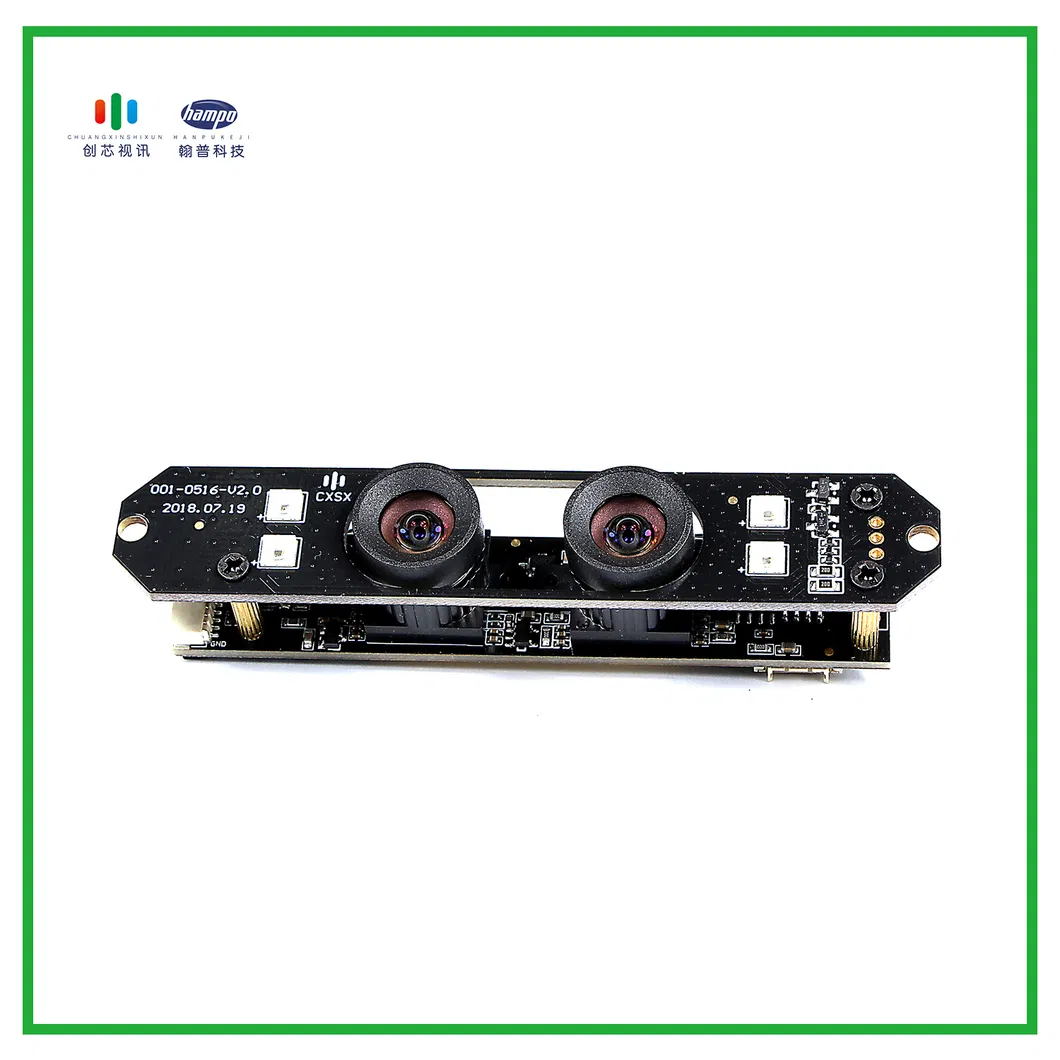Stereo USB Camera Synchronized Web Cam1080p Mini UVC USB2.0 Webcam Dual Lens Board Camera Module