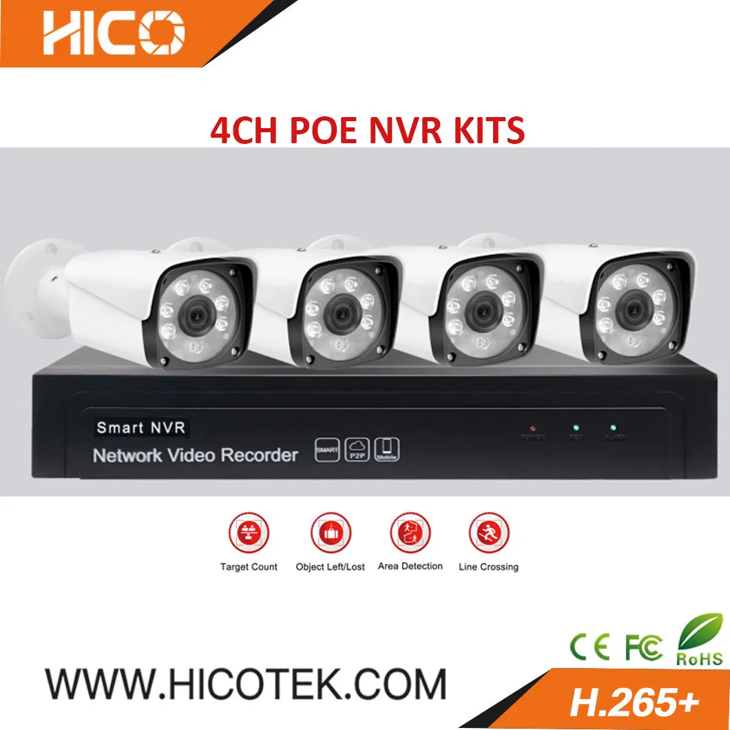 Surveillance Video System DVR NVR Wireless Full Color Turbo Kit Analog Ahd IP Poe WiFi Security Protection CCTV Camera