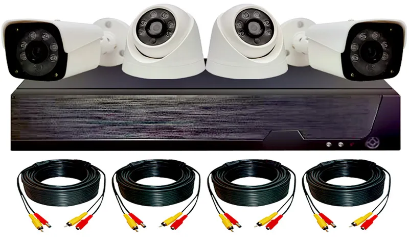 Surveillance Video System DVR NVR Wireless Full Color Turbo Kit Analog Ahd IP Poe WiFi Security Protection CCTV Camera