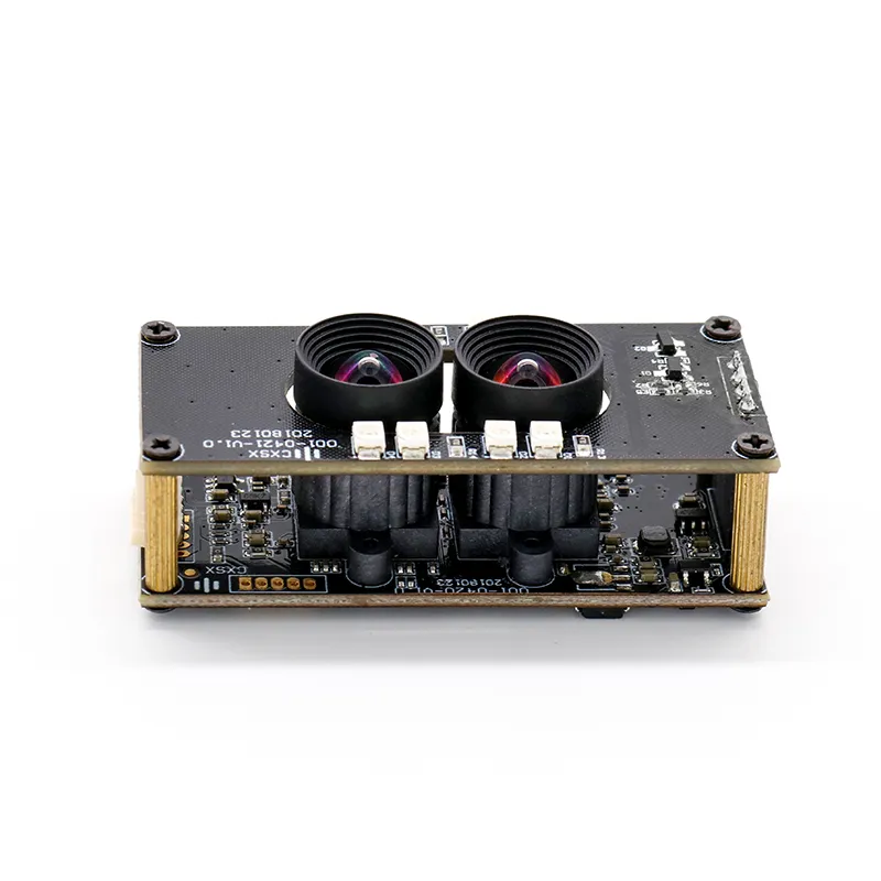 Synchronized Dual Lens Stereo USB Camera 1.3MP HD 960p Web Camera Module with 1/3 CMOS Sensor Camera Module Mini Industrial USB2.0 Web