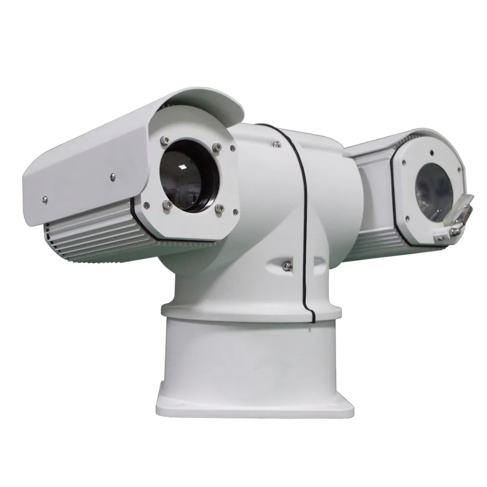T Shaped Dual Sensor Thermal Security Camera for City Safety
