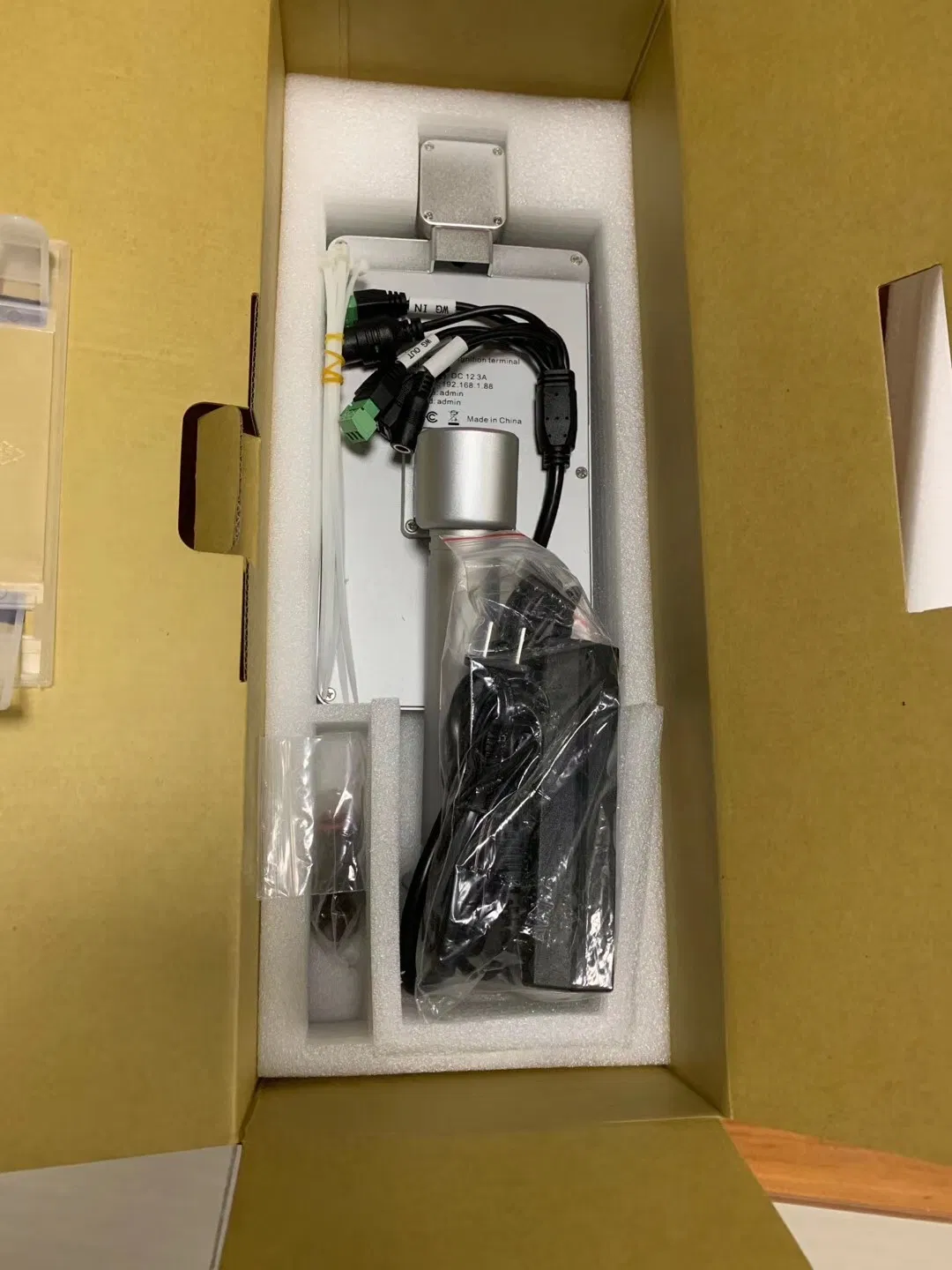 Temperature Panel Face Recognize Non-Contact Body Temperature Detection