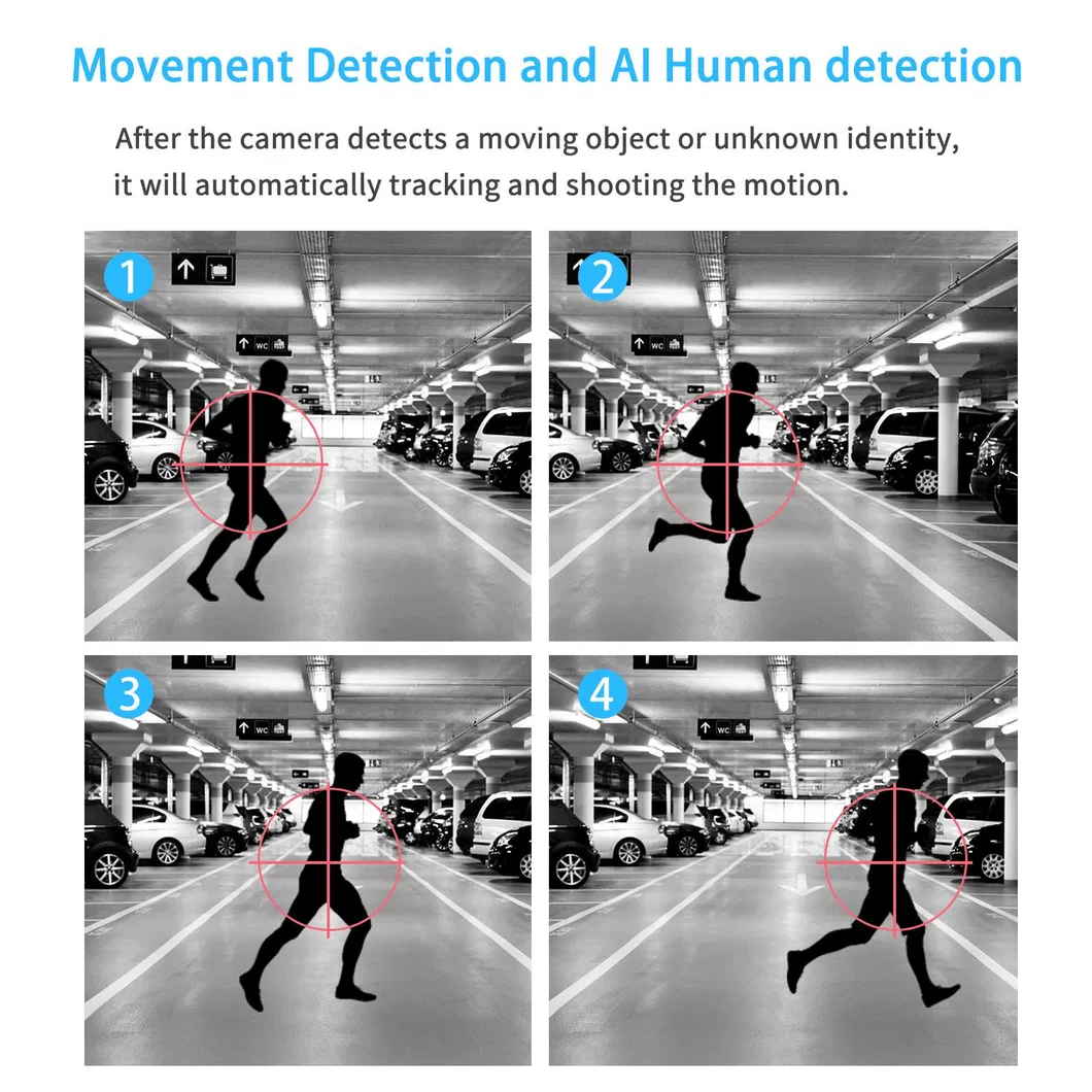 Tuya Smart Life WiFi Camera Wholesale Factory 2.0MP Outdoor IP66 Waterproof Security WiFi Night Vision PTZ Camera