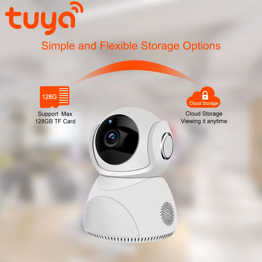 Tuya Smartlife WiFi Camera Shenzhen Factory 3.0MP HD Night Vision Security Auto Tracking Indoor PT Camera
