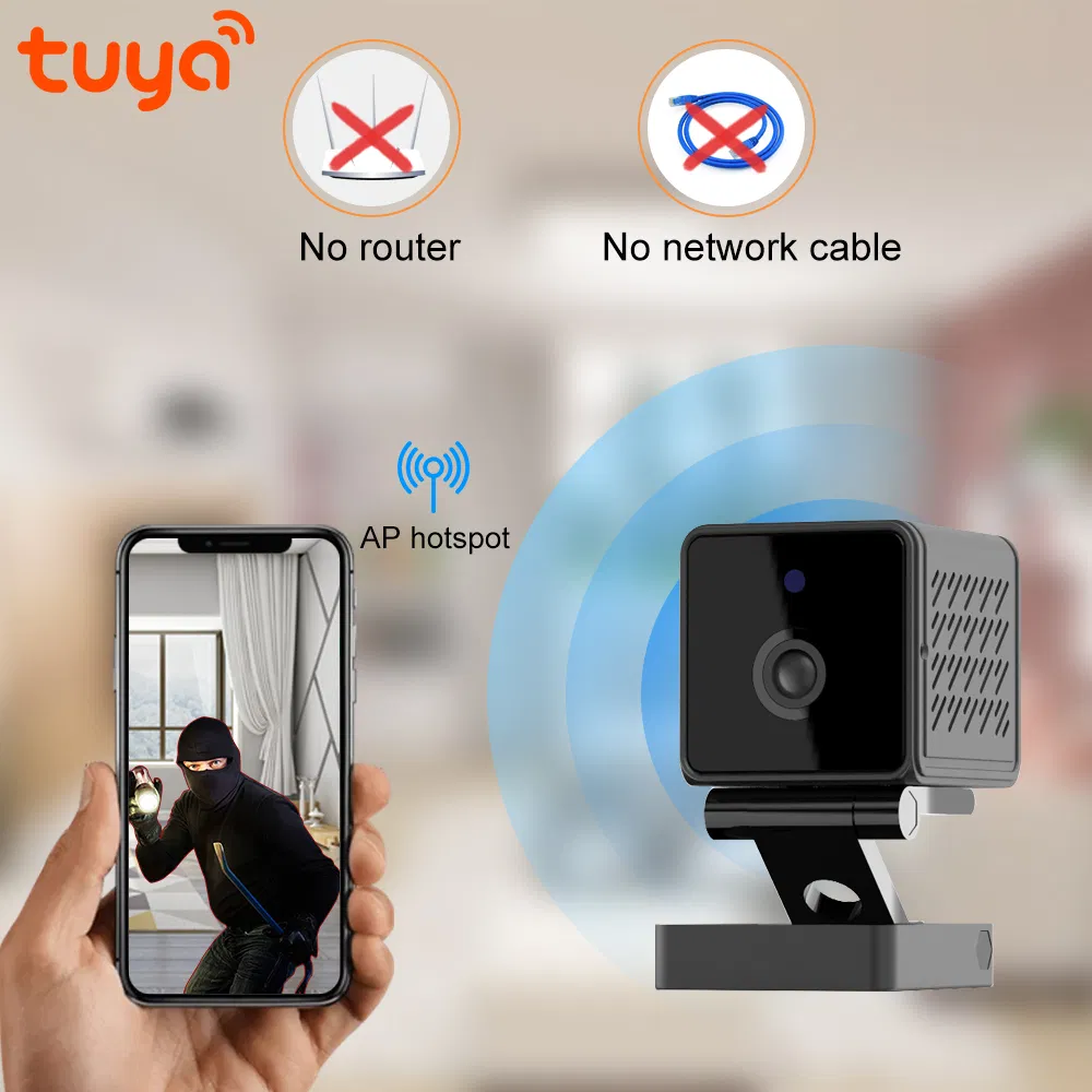 Tuya Smartlife WiFi Camera Shenzhen Factory 3.0MP HD Night Vision Security Auto Tracking Indoor PT Camera