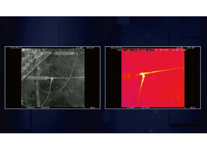Uav Eo IR Gimbal with Thermal Camera and Day Light Camera